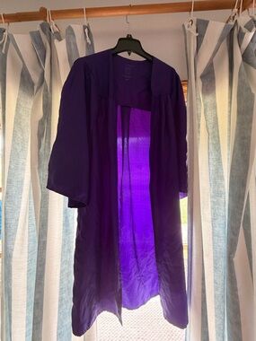 JMU Purple Graduation Gown AND Hood